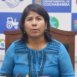 Dora Claros, secretaria departamental de Medio Ambiente