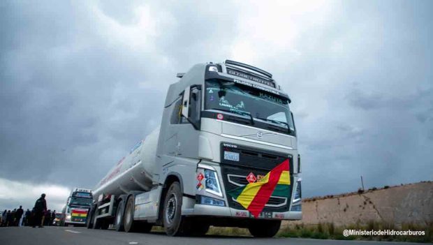 combustible llega a Senkata