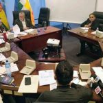 sesión de la Comisión de Constitución