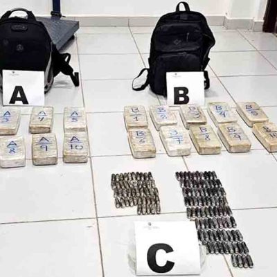 comiso droga en Portachuelo