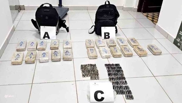 comiso droga en Portachuelo