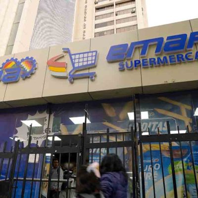 Supermercado de Emapa en La Paz