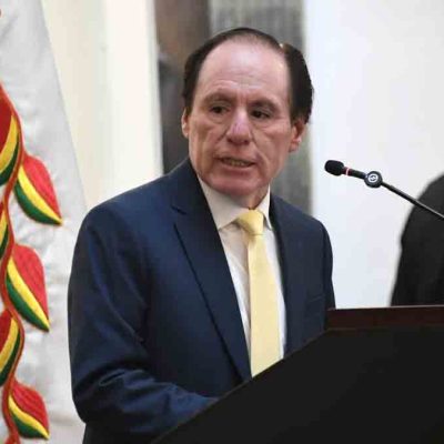 David Espinoza, presidente del BCB