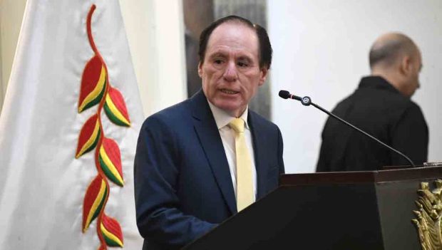 David Espinoza, presidente del BCB