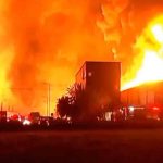 Explosión en Ezeiza