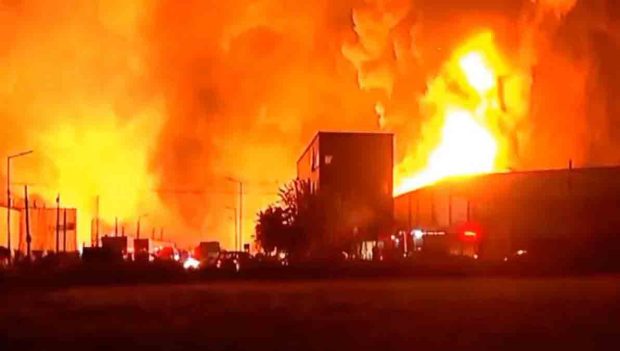 Explosión en Ezeiza