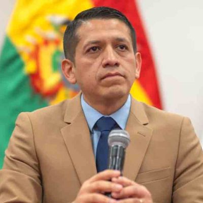 El viceministro de Transparencia, Yamil García