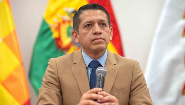 El viceministro de Transparencia, Yamil García