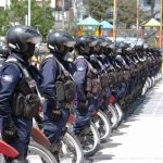 guardias municipales de La Paz