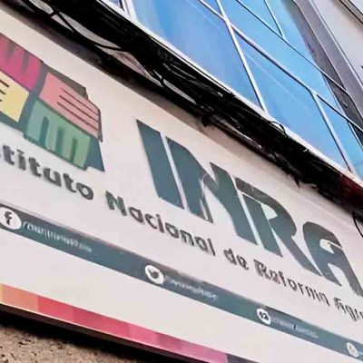la sede del INRA en La Paz