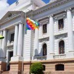 el edificio del TSJ en Sucre