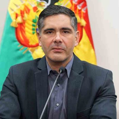 ministro de Desarrollo Productivo y Economía Rural, Oscar Mario Justiniano