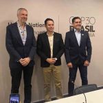 El vicepresidente Edmand Lara en la COP 30