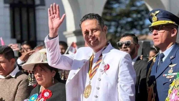 vicepresidente Edmand Lara en Potosí