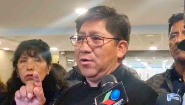 diputado orureño Juan Pablo Quispe