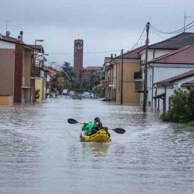 lluvias en Italia