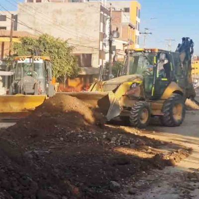 maquinaria paralizada por escasez de diésel en Cochabamba
