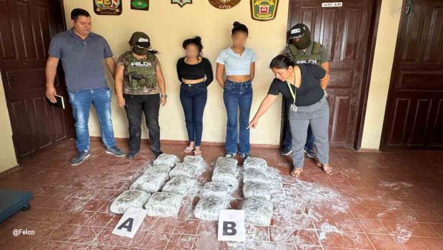 Brasileñas en posesión de marihuana