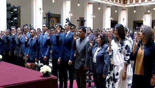 gabinete del presidente Rodrigo Paz es posesionado en Palacio Quemado