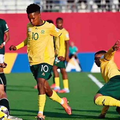 incidencias del partido jugado entre Bolivia y Sudáfrica en el inicio dle Mundial Sub17