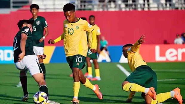 incidencias del partido jugado entre Bolivia y Sudáfrica en el inicio dle Mundial Sub17