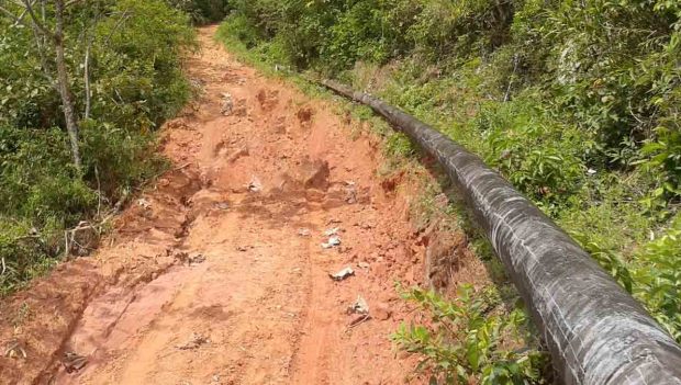 el oleoducto Santa Cruz - Samaipata