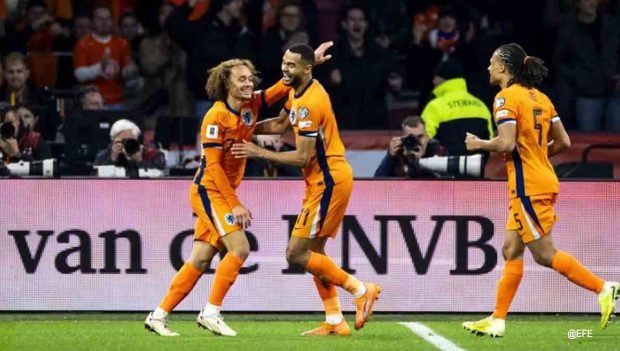 Países Bajos pasa al mundial 2026