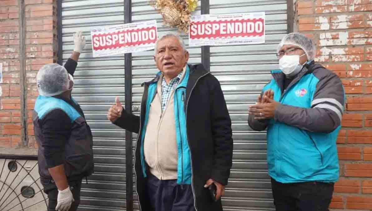 el alcalde Arias suspende horno de dirigente panificador