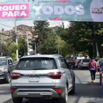parqueo tarifado en La Paz