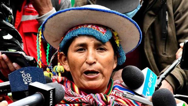 Lidia Patty, exdiputada del MAS