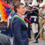 el presidente Rodrigo Paz en Sucre