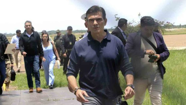 el presidente Rodrigo Paz llega a Santa Cruz