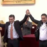 Entrega de credenciales a Paz y Lara