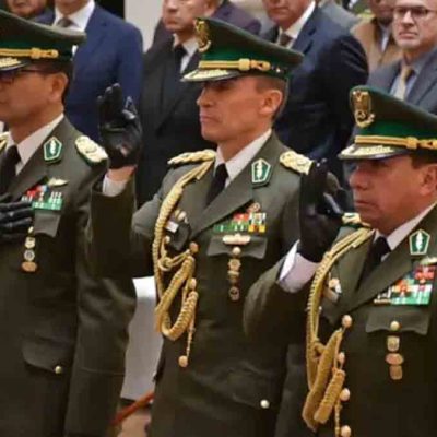el nuevo mando policial jura en Palacio de Gobierno
