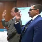 la posesión de los presidentes de la Aduana e Impuestos Nacionales