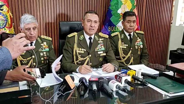 Augusto Russo, comandante de la Polic{ia