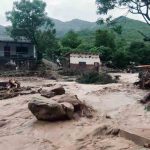 desborde de un río en Samaipata