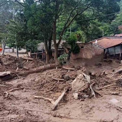 Inundación en Samaipata