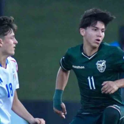 incidencias del partido disputado entre Bolivia e Italia
