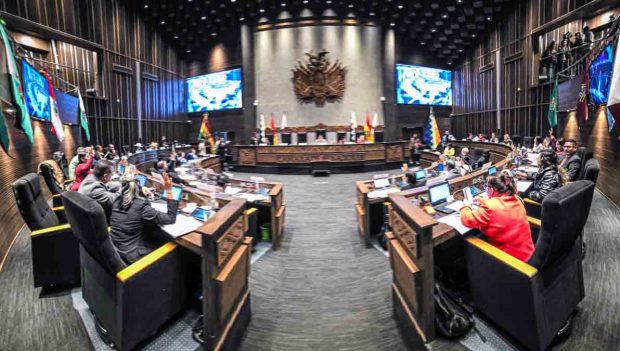 sesión de la C{amara de Senadores