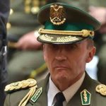 El comandante general de la Policía Boliviana, el general Mirko Sokol