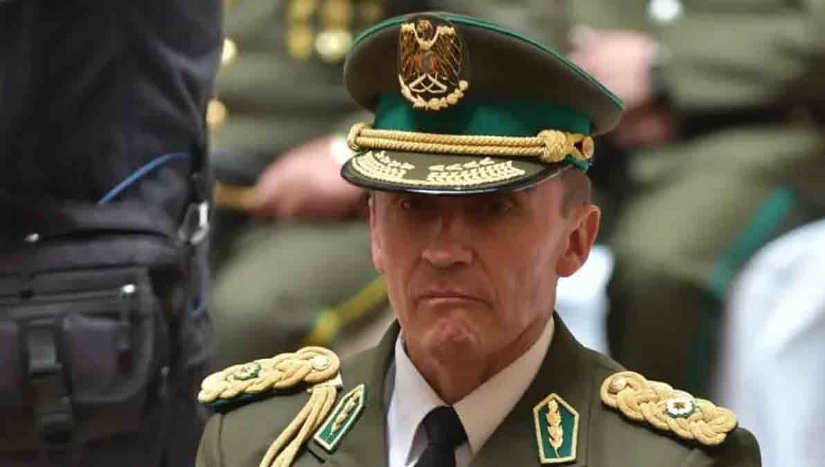 El comandante general de la Policía Boliviana, el general Mirko Sokol