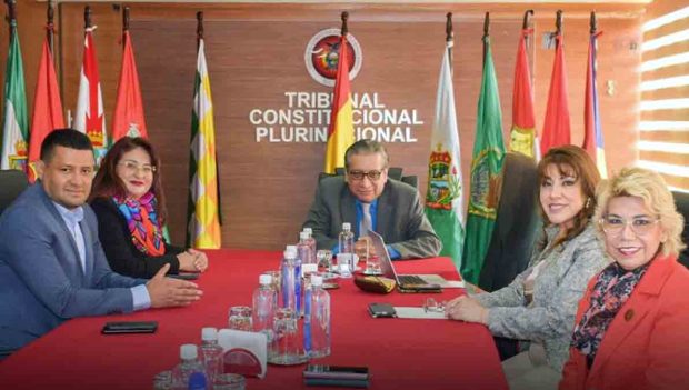 Los cinco magistrados autoprorrogados del TCP