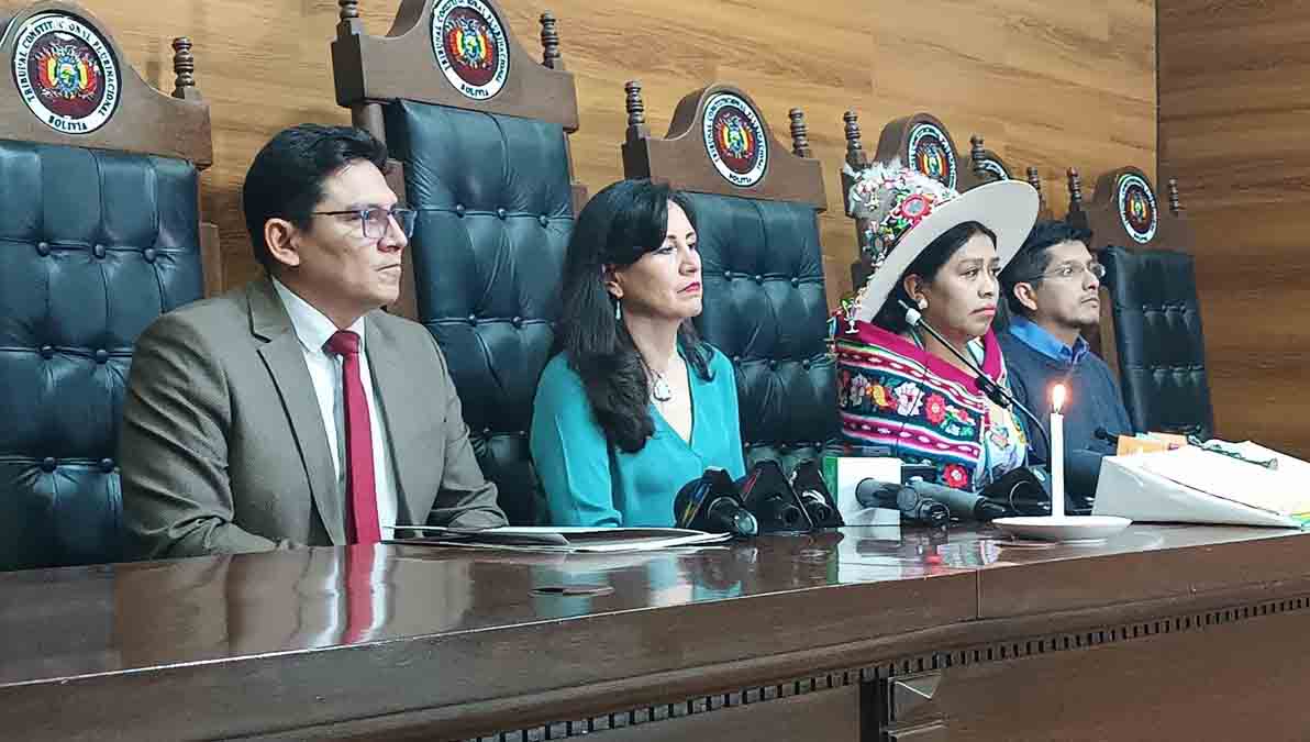 Los cuatro magistrados electos del TCP