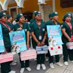 Vacunación antirrábica en Cochabamba