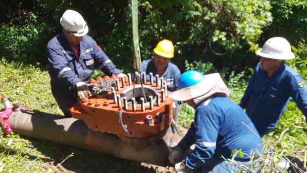 reparación del Oleoducto Santa Cruz-Samaipata