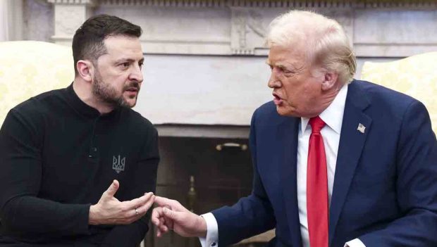 Volodimir Zelenski y Donald Trump