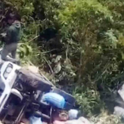 el vehículo accidentado
