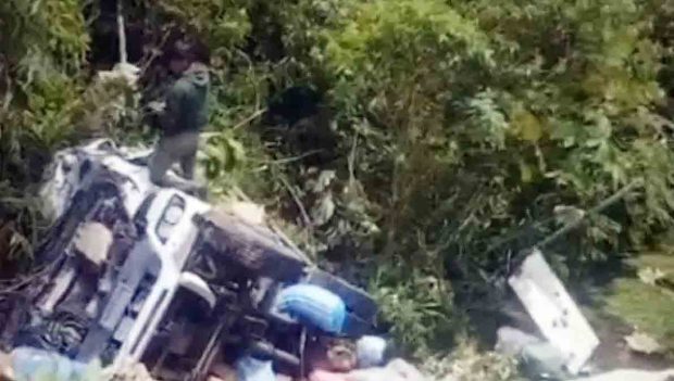 el vehículo accidentado