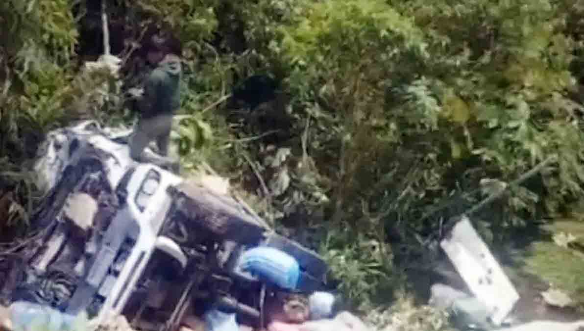 el vehículo accidentado